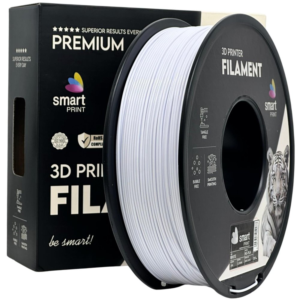 Smart Print HS-PLA Filament - Bianco (White) 1 kg / 1,75 mm