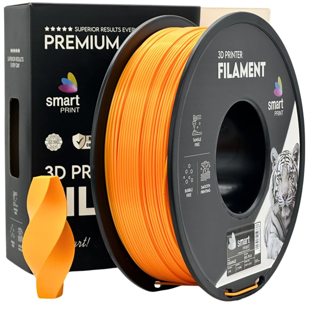 Smart Print HS-PLA Filament - Arancione (Orange) 1 kg / 1,75 mm