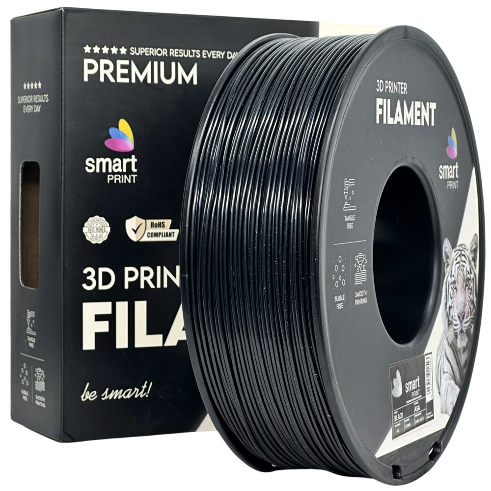 Smart Print ASA Filament - Nero (Black) 1 kg / 1,75 mm