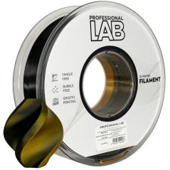 Silk PLA zwart-goud | Prof. Lab