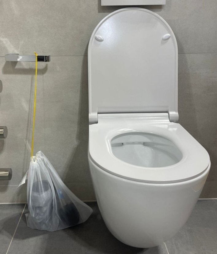 Putin Toilet Brush Holder Set