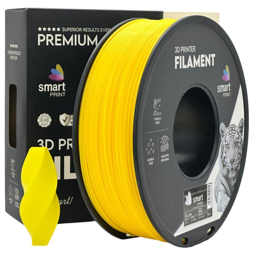 Smart Print ABS+ Filament  - Yellow 1 kg / 1,75 mm