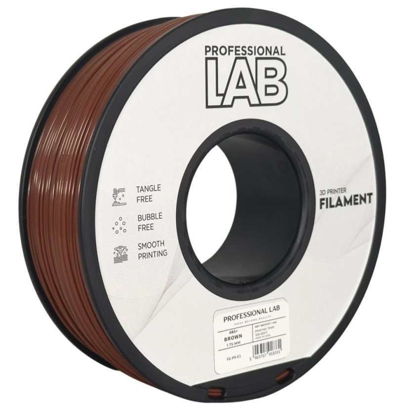 Professional Lab ABS+ Filament - Brown 1 kg / 1,75 mm