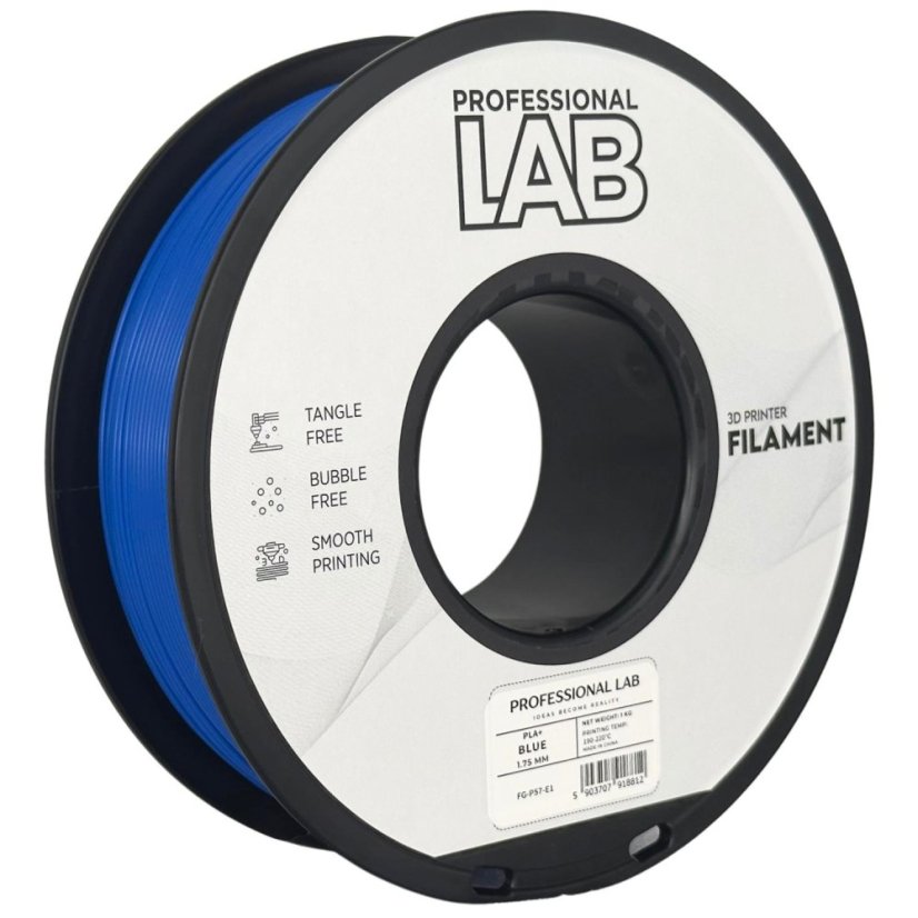 Professional Lab PLA+ Filament - Blue 1 kg / 1,75 mm