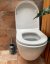 Donald Trump Toilet Brush Holder set