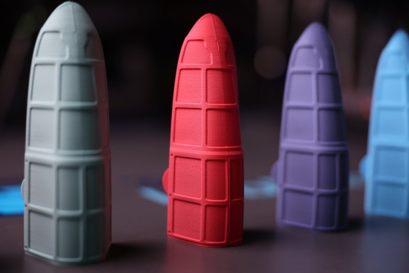 3DLabPrint LW-PLA PolyLight Filament -  Red 1 kg / 1,75 mm