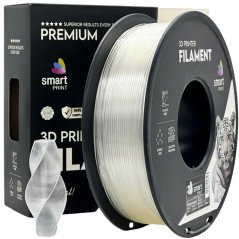Smart Print PLA+ Filament - Transparent 1 kg / 1,75 mm
