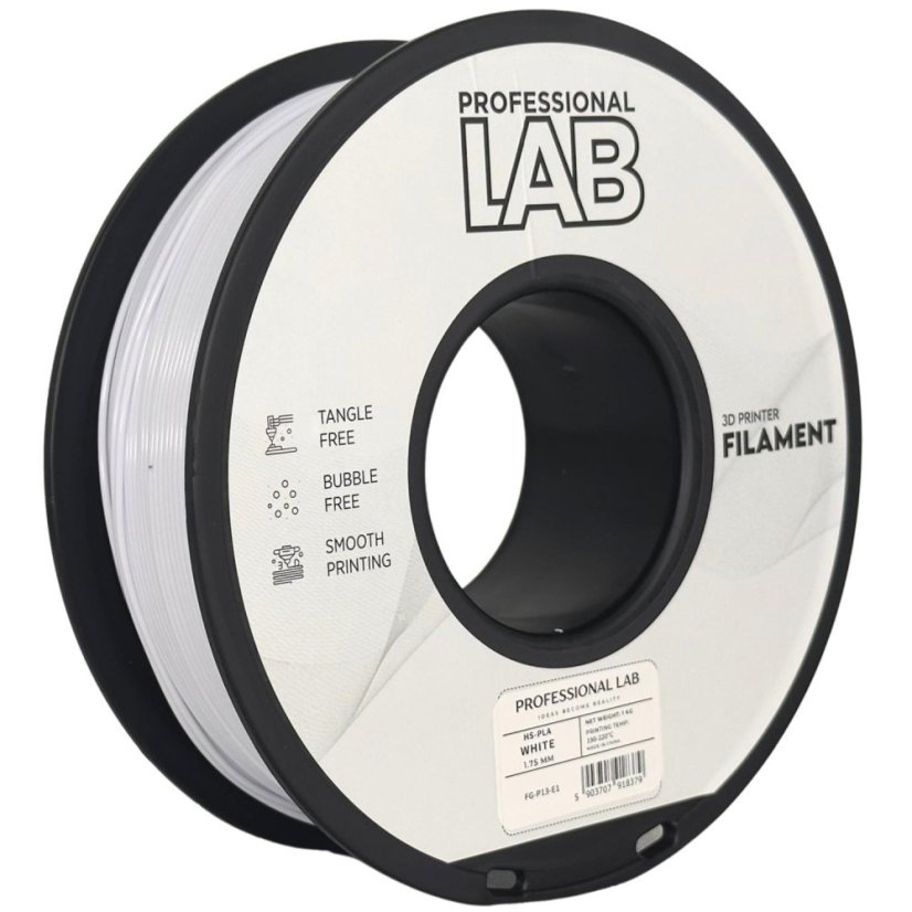 Professional Lab HS-PLA Filament - White 1 kg / 1,75 mm