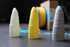 3DLabPrint LW-PLA PolyLight Filament - Gelb  (Cub Yellow) 1 kg / 1,75 mm