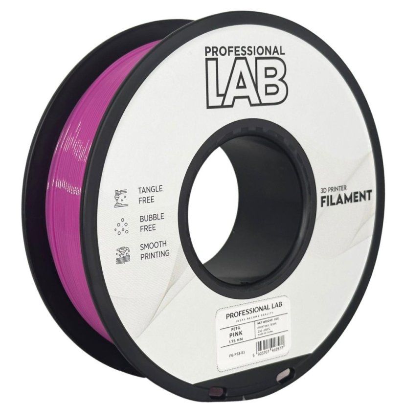 Professional Lab PETG Filament - Pink  1 kg / 1,75 mm