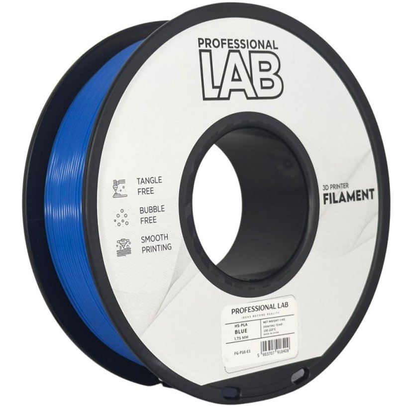Professional Lab HS-PLA Filament - Blue 1 kg / 1,75 mm
