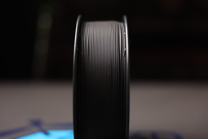 LW-PLA filament for RC aircraft 3DLabPrint PolyLight -   Black (Dark) 1 kg / 1,75 mm