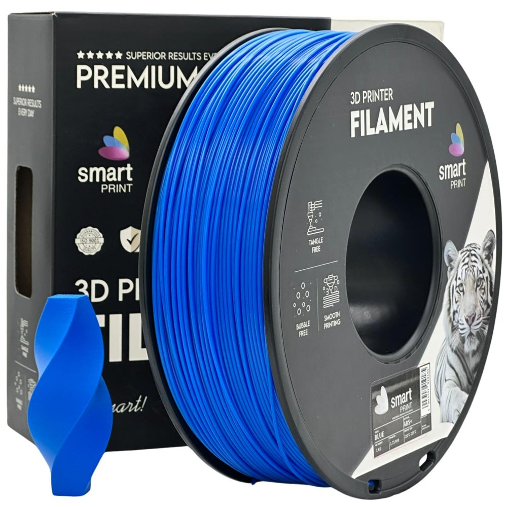 Smart Print ABS+ Filament - Blu (Blue) 1 kg / 1,75 mm