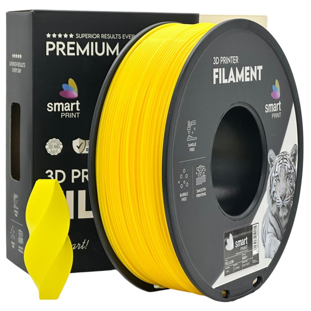 Smart Print ABS+ Filament - Giallo (Yellow) 1 kg / 1,75 mm