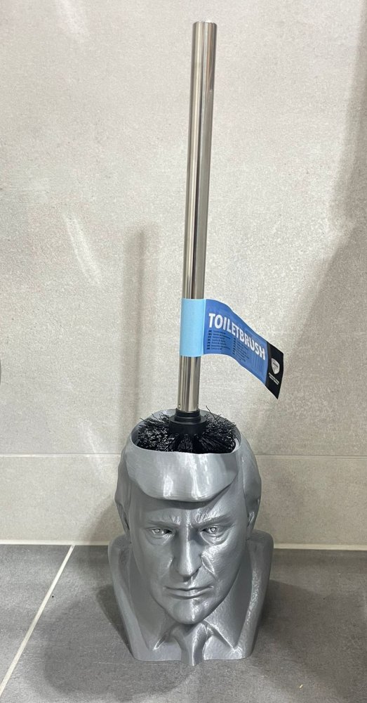 Set scopino WC Donald Trump con supporto