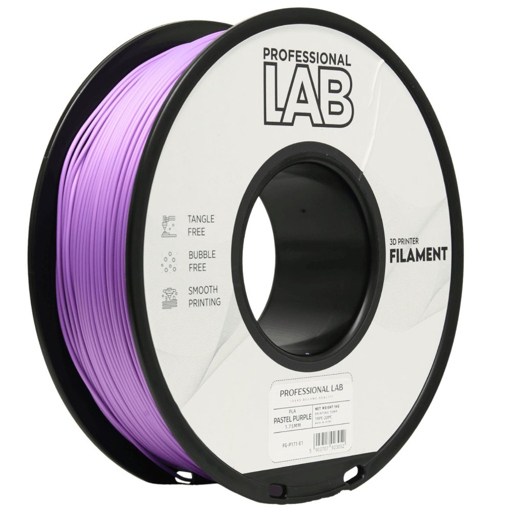 Professional Lab PLA Filament - Morado pastel (Pastel purple) 1 kg / 1,75 mm