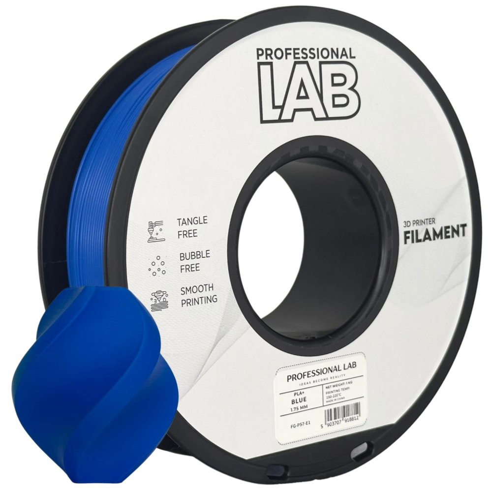 Professional Lab PLA+ Filament - Azul (Blue) 1 kg / 1,75 mm