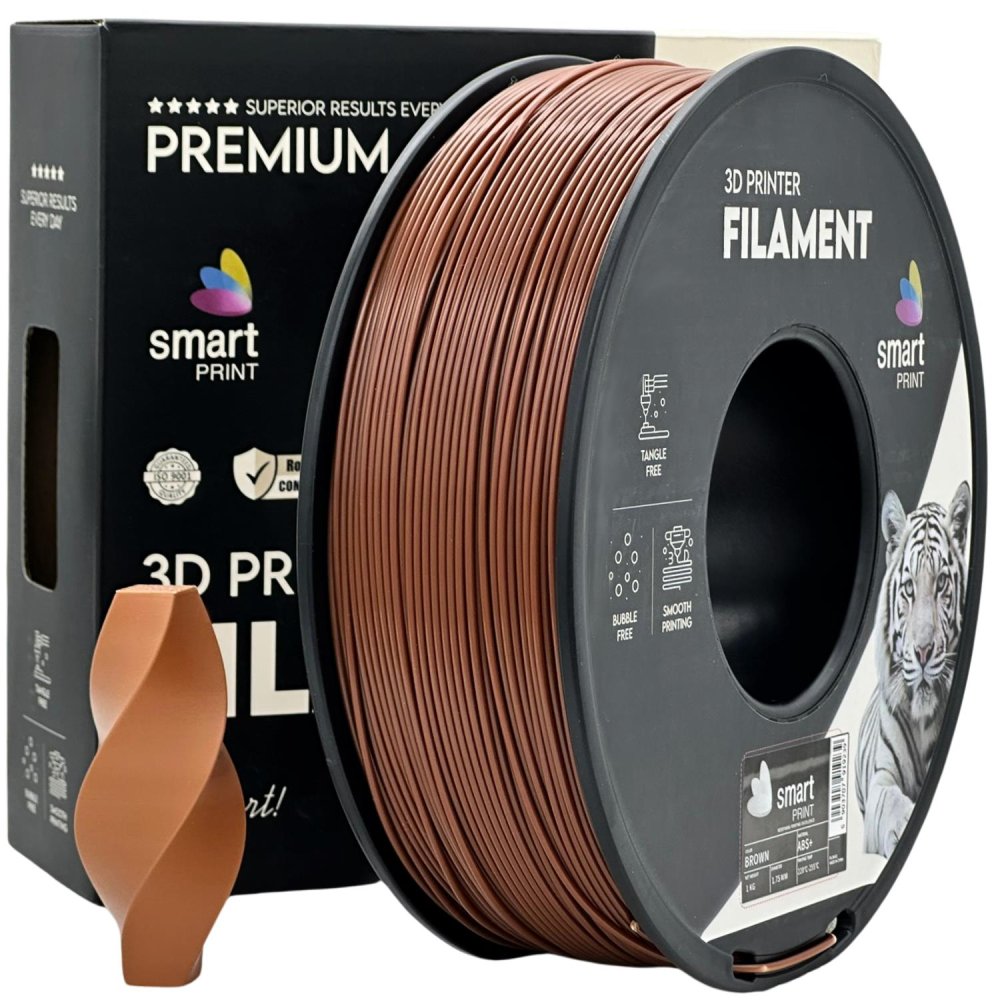 Smart Print ABS+ Filament - Marrone (Brown) 1 kg / 1,75 mm
