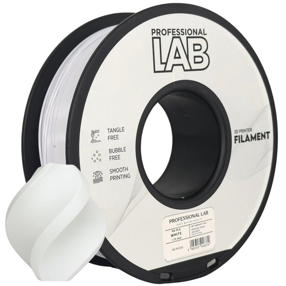 Professional Lab HS-PLA Filament - Blanco (White) 1 kg / 1,75 mm