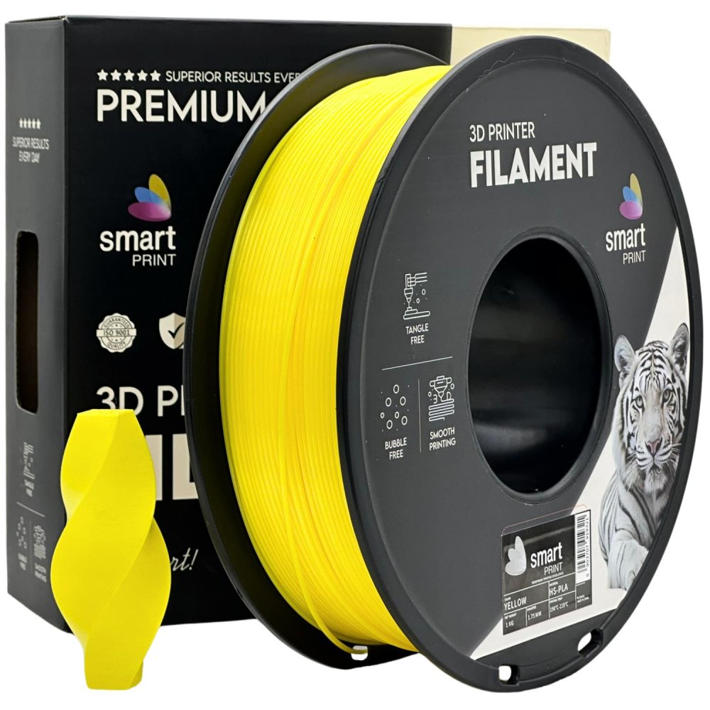 Smart Print HS-PLA Filament - Giallo (Yellow) 1 kg / 1,75 mm