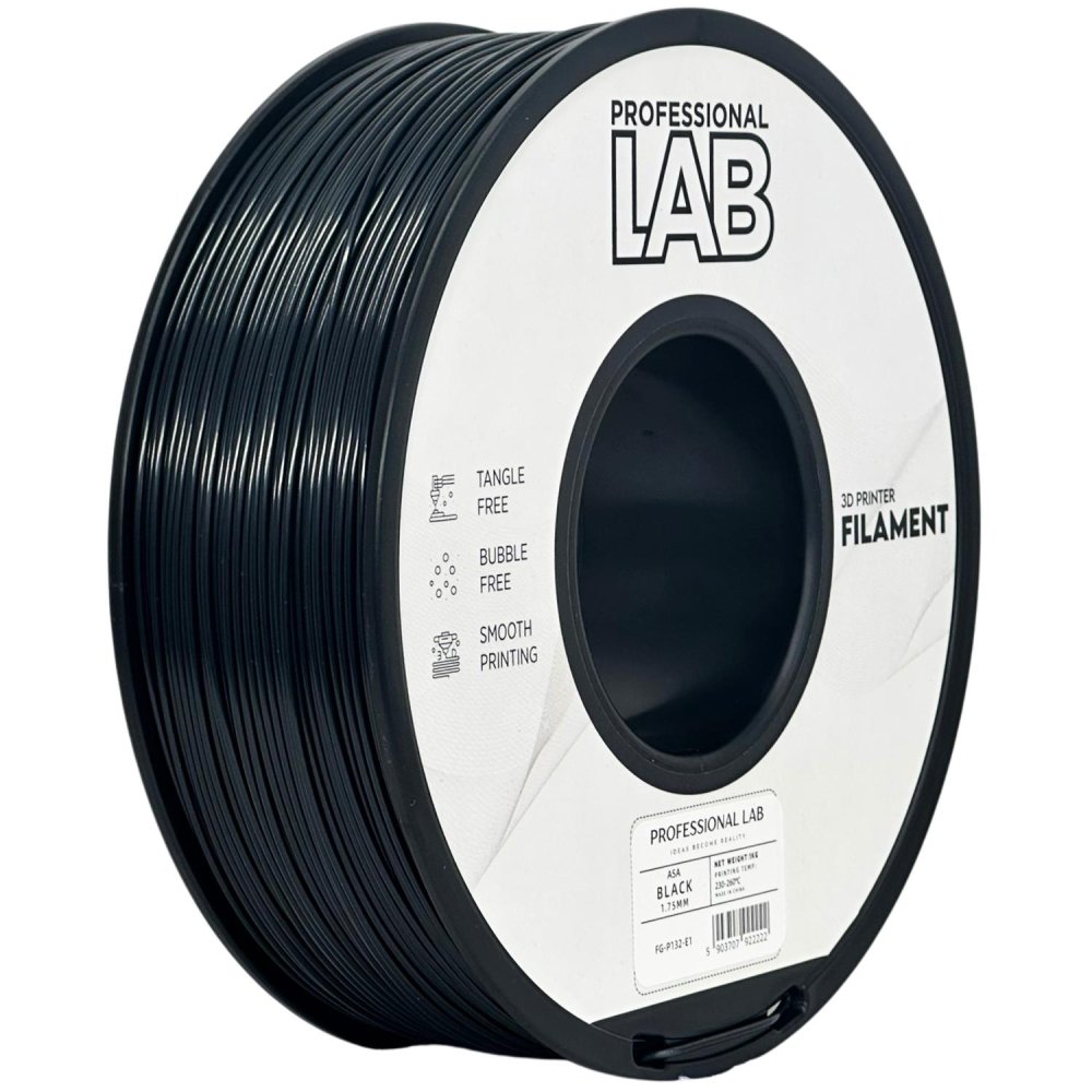 Professional Lab ASA Filament - Nero (Black) 1 kg / 1,75 mm
